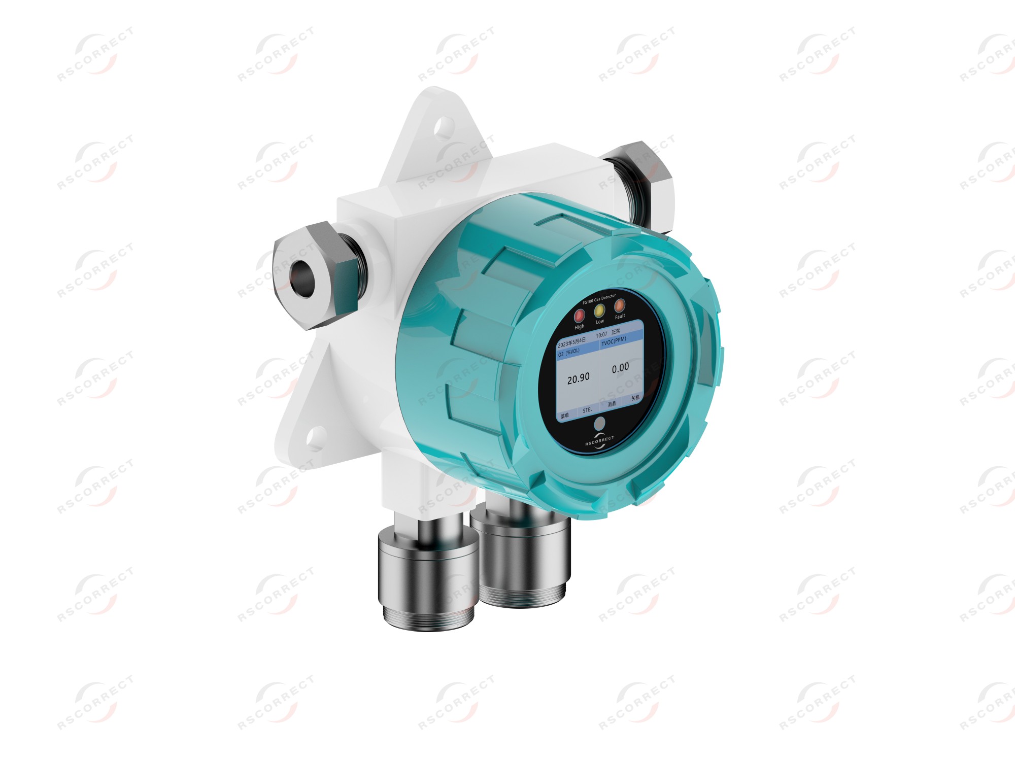 FG100D在線式二合一光氣氣體檢測儀